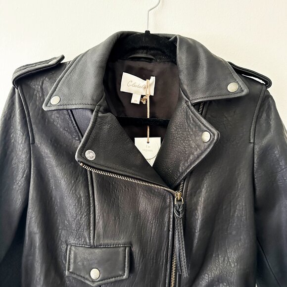 Cleobella Fringe 100% Sheep Genuine Leather Jacket - Picture 2 of 6